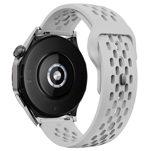 Correa de silicona de 20mm para Samsung Galaxy Watch 6 pulsera Huawei GT4