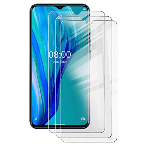 [3-Pack] for Ulefone Note 9P Screen Protector,HHUAN 9 Hardness Anti-Scratch Tempered Glass Screen Protector,Bubble Free Tempered Glass Protective Film for Ulefone Note 9P (6.52")