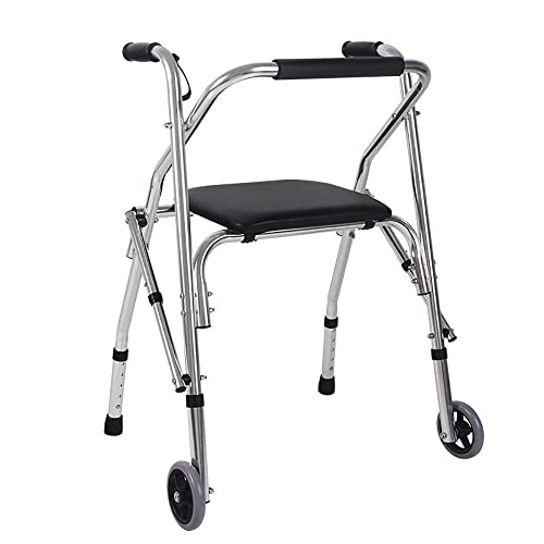 Déambulateur de transport portable pour les promenades en plein air des adultes
