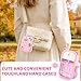 Hand Sanitizer Spray Case for Touchland Silicone Case Keychian for 1 FL OZ Hand Sanitizer Holder Spray Keychain Holder Cute Cat Design Cases with Charms Compatible With Touch Land Mist Accessory B