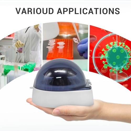 WEST TUNE 4000 RPM Microcentrifuge,Mini Lab Benchtop Centrifuge,Scientific Centrifuge Machine - Thumbnail 6