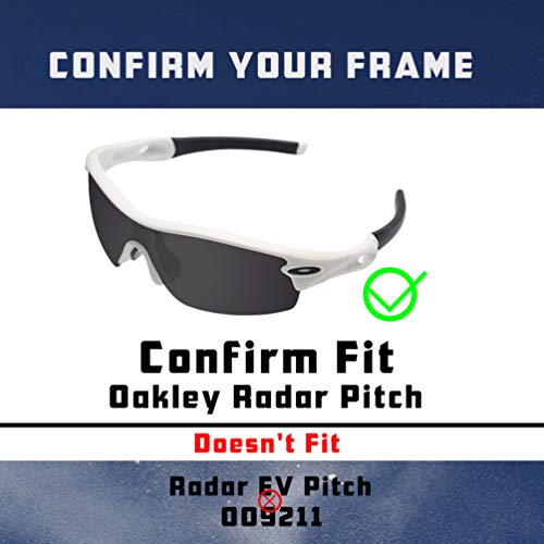 Image of Radar Pitch Lenses Replacement for Oakley Sunglass Polarized
