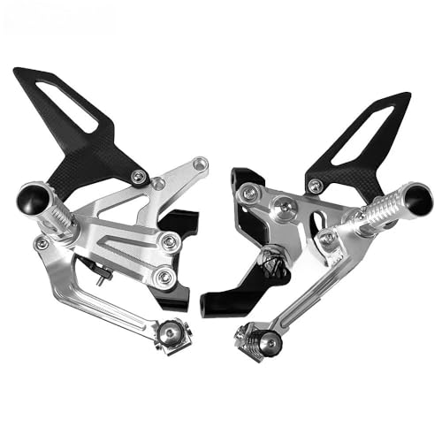 Design: queste pedane sono progettate per fissarsi saldamente alla tua moto senza causare danni così puoi guidare con sicurezza e tranquillità