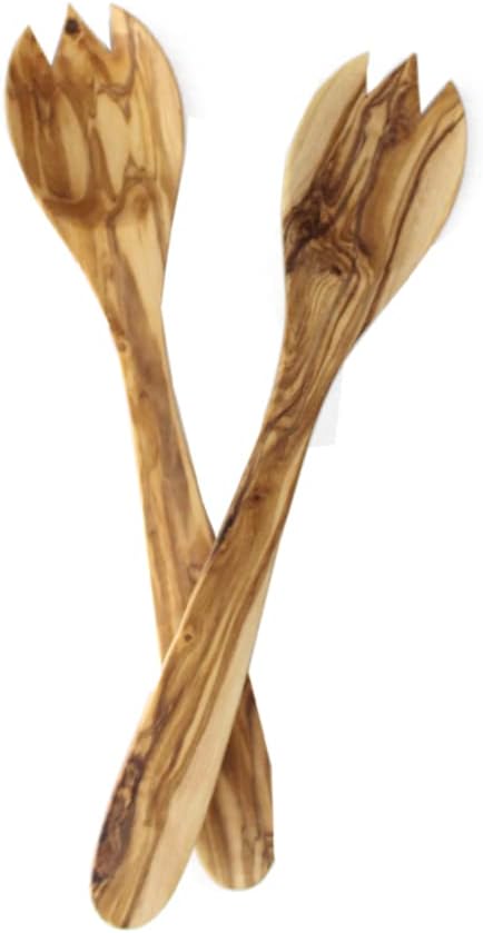 Olive Wood Classic Salad Set