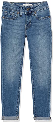 Jessica Simpson Jessica Girls' Jeans, Med Vintage Wash, 4