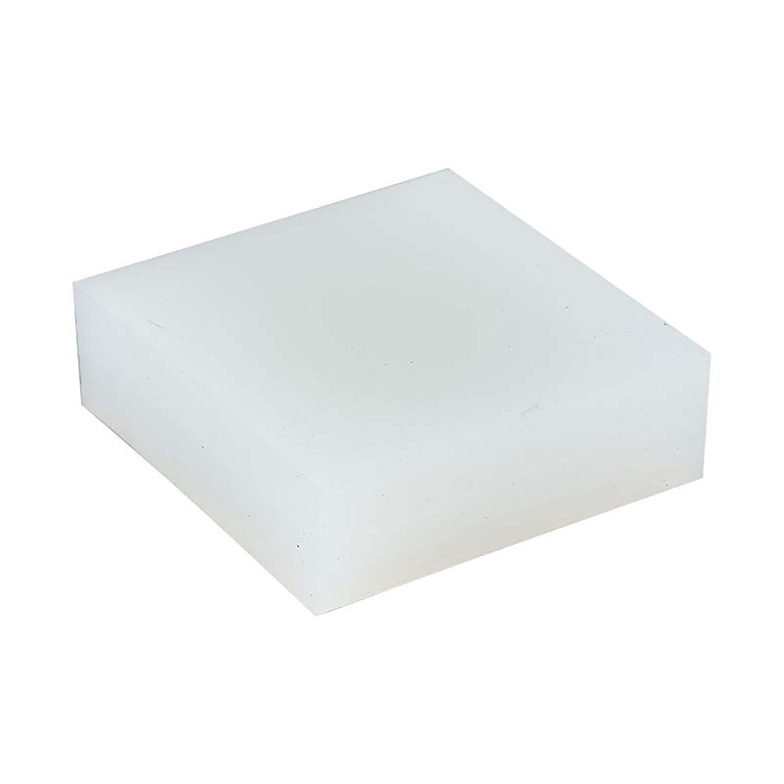 Foglio In Silicone Antivibrazione, Cuscinetto In Gomma Bianca Da 150Mm×150Mm, Sigillatura Antiscivolo Spessa 12Mm-50Mm for Mobili, Elettronica, Progetti Fai Te 1 Pezzo