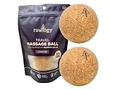 RAWLOGY Ultra-Firm Cork Massage Ball Set (Classic 2.5