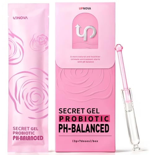 Intimate Care Gel, Vaginal Probiotics Applicator, pH Balance, Yeast Infection and BV Care, Dryness & Odor Relief, 1Box x 7 Pre-Filled Applicators