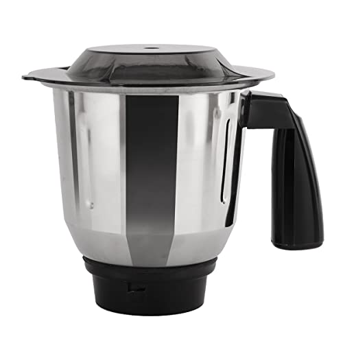Image of Sumeet Traditional 750 Watt Mixer Grinder with Leak proof 3 Jars (Liquidizing, Wet Grinding and Chutney Jar), Stainless Steel blades (Model-Amica, Color-BlackGrey)