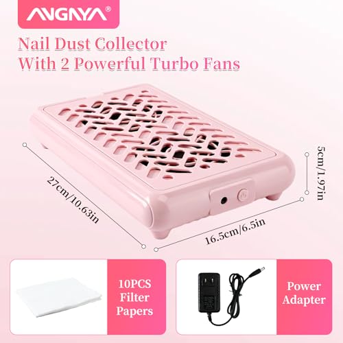 Extractor de Polvo para Uñas Profesional con Doble Turbo miniatura 5