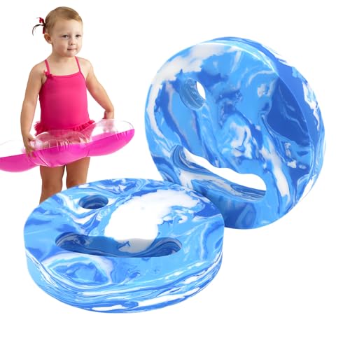 Pool Floats, Aqua Training Discs, 7.09 inch, Auxiliary Aquatic Fitness Gear, Lightweight Buoyant Design, Ideal for Beginners, Kids, Teens, Women, Outdoor Swimming, Summer Party Fun