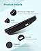 Cargo Cover for 2020-2024 Fit for Lincoln Corsair 2.0L 2020-2022 Fit for Lincoln Corsair 2.3L Retractable Rear Trunk Cargo Shade Luggage Security Cover Shielding Waterproof