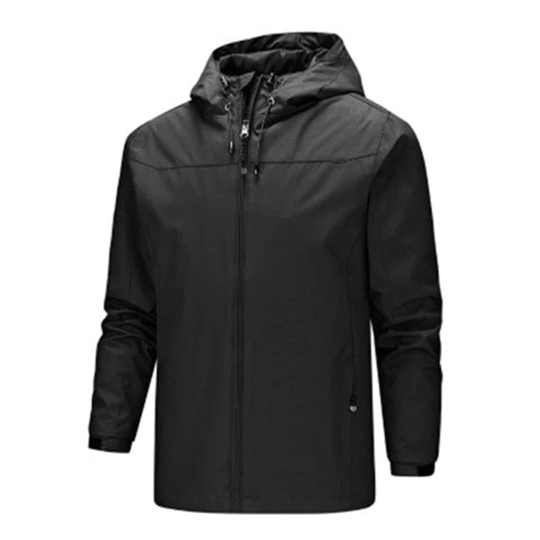 Veste coupe-vent imperméable pour randonnée et sorties nature - 8