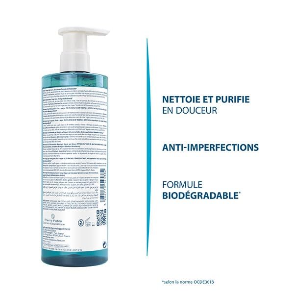 Miniatura 4 de Ducray Gel espumoso Keracnyl 13.5 fl oz Higiene facial y corporal de pieles grasas con tendencia al acné (paquete de 2)