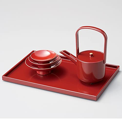 Amazon.co.jp: 越前漆器 屠蘇器 (古代朱) : ホーム＆キッチン