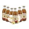 Succo Di Frutta Alla Mela E Zenzero In Vetro, 6 Bottiglie Da 750 Ml, Tot. 4,5 Litri