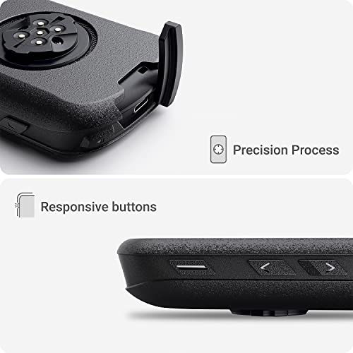 TUSITA Silicone Case Compatible with Garmin Edge 540 | 540 Solar | 840 | 840 Solar - Black