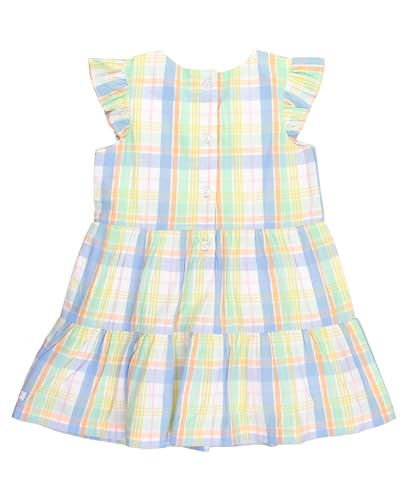 RuffleButts Baby/Toddler Girls Spring Summer Sleeveless Style Dress2