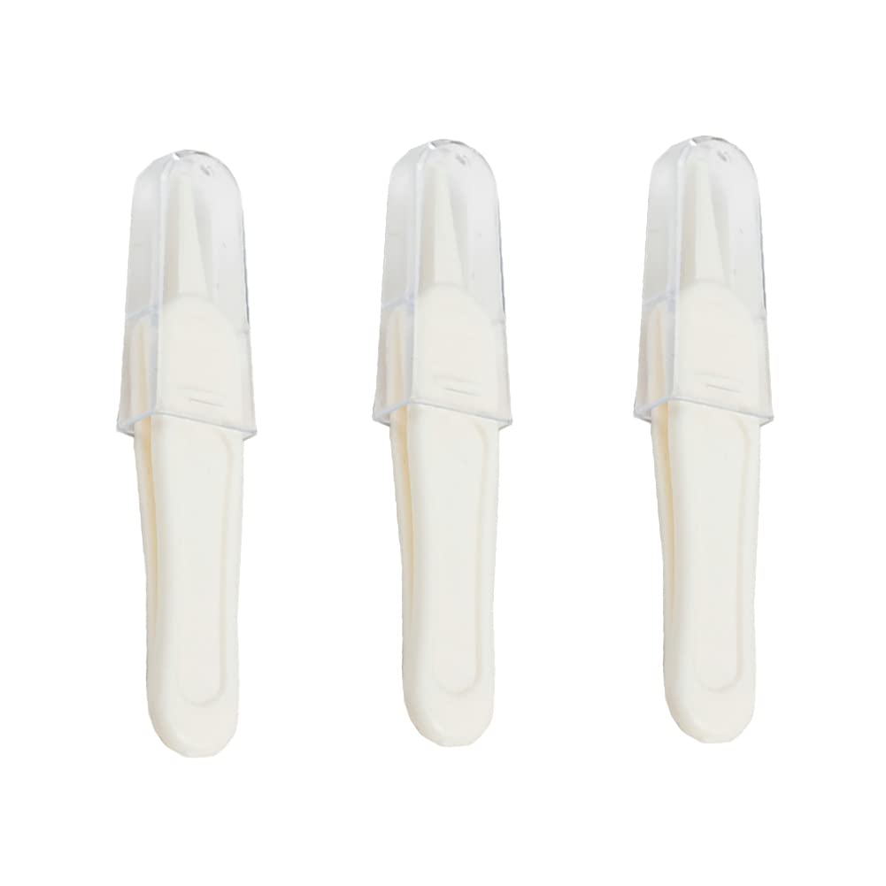 GSHLLO 6 Pcs Baby Nasal Tweezers Nose Cleaning Tweezers Infant Booger Pickers Removers Ear Cleaning Clips Care Tools for Baby