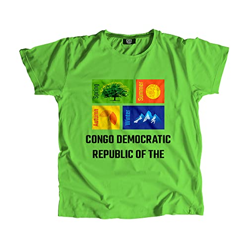T-shirt Congo vert Liril confectionné avec des finitions soignées et durables