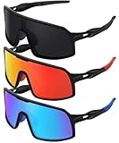 SEKKAF Polarized Sports Sunglasses for Men and Women Cycling Glasses UV Protection Goggles for Mountain Bike Running Fishing