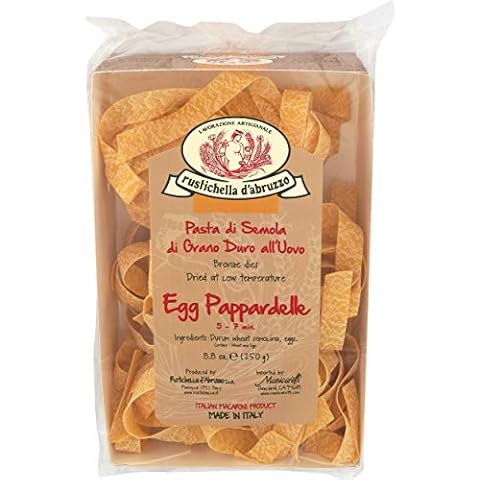 Rustichella D Abruzzo Pasta Pappardelle Egg, 8.8 oz Cover