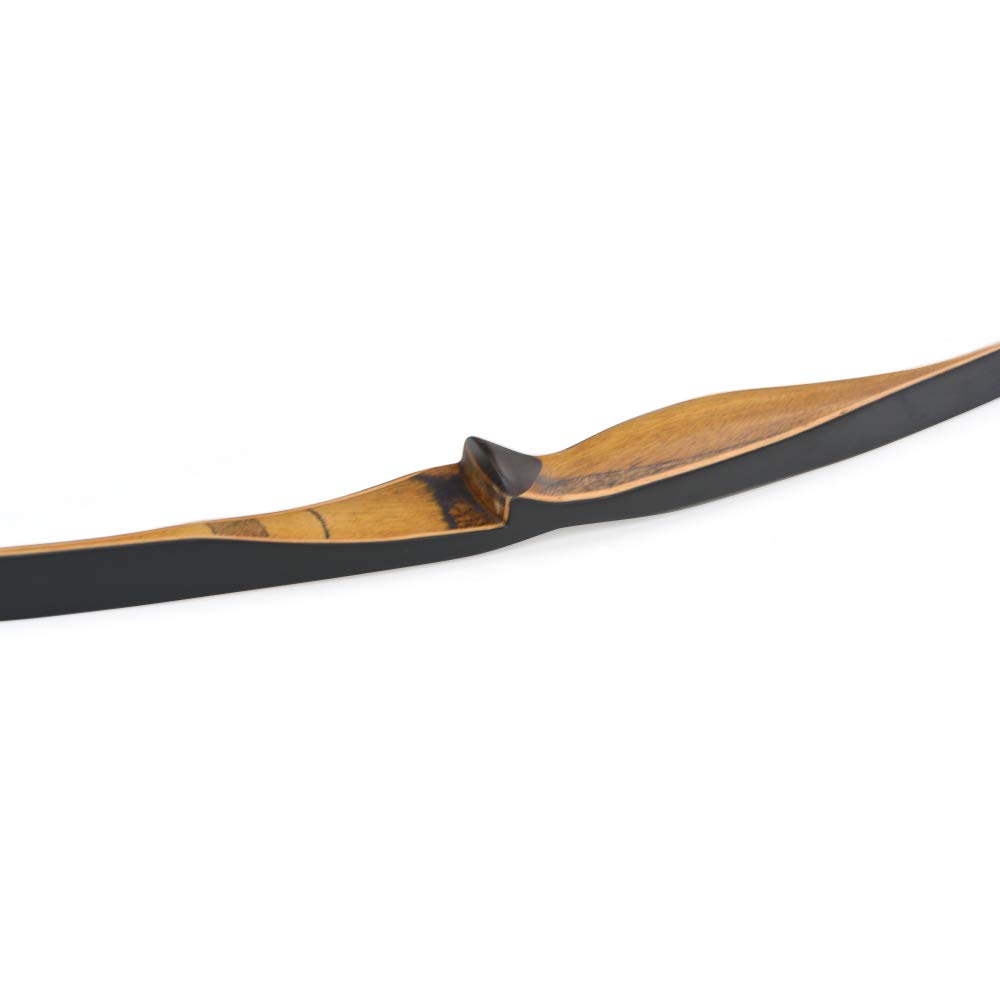 54" Arco ricurvo con frecce 10-35 libbre Longbow Tradizionale Fatto a Mano Caccia con L'Arco per la Pratica del Bersaglio all'aperto Mano Destra