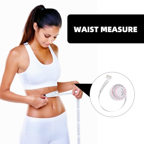 Cinta métrica flexible para medir cintura 1.5 m 2 pcs miniatura 7