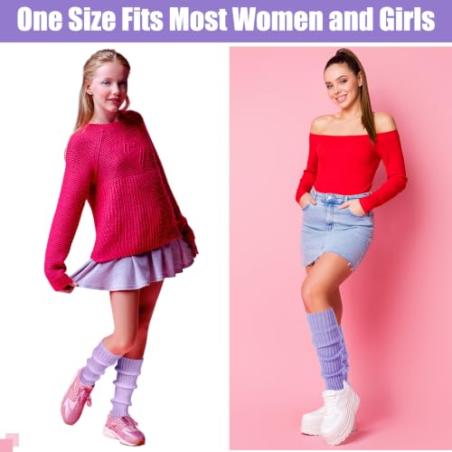 Image of Sintege 6 Pairs Leg Warmers for Girls Women