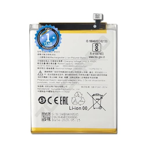 Image of Original BN49 Battery for Redmi 7A / M1903C3EH /M1903C3EI /MZB7995IN / M1903C3EG Battery with 1 Year Warranty*** (CC189)