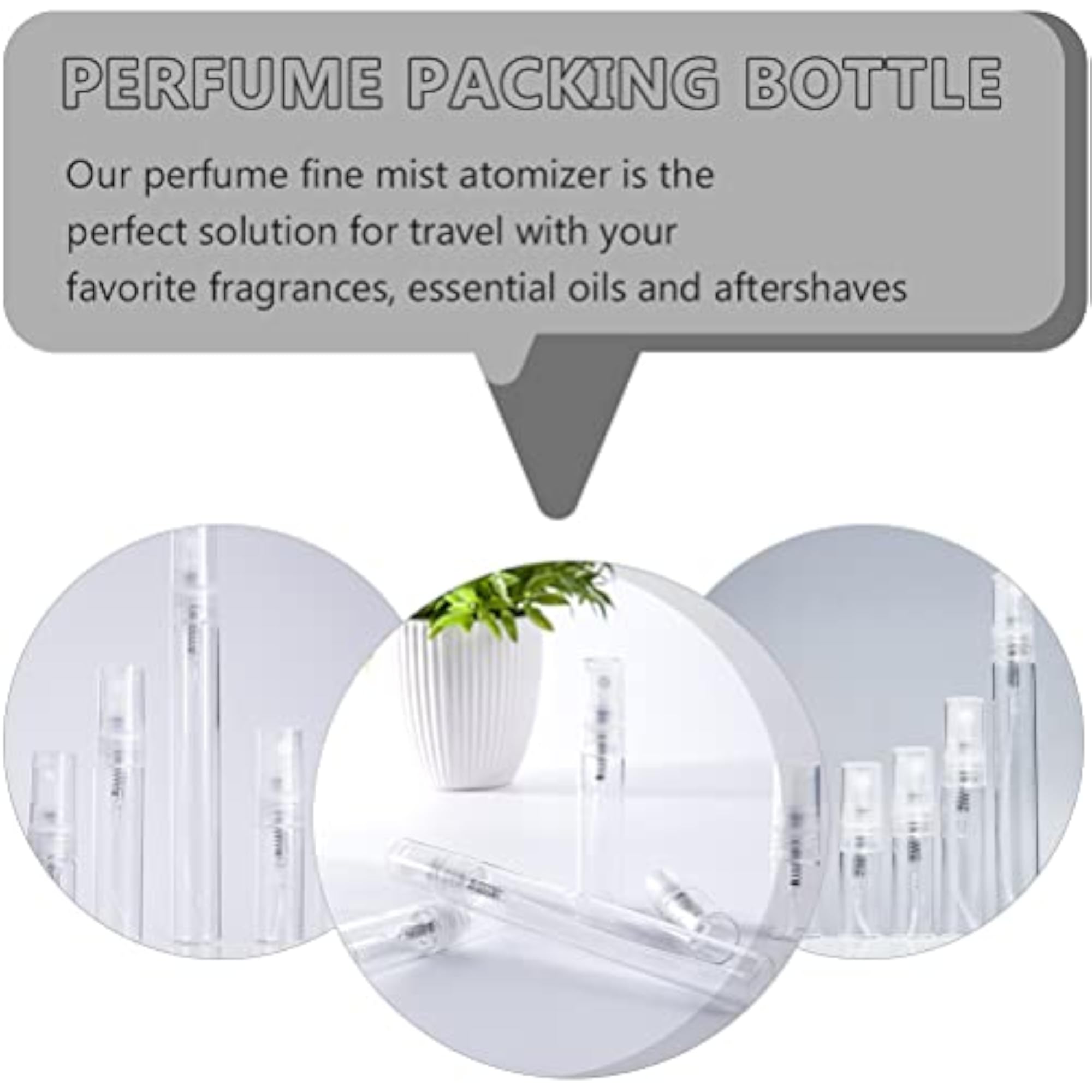 18Pcs Perfume Separating Bottle Set for Cosmetics