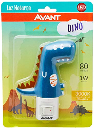 Veilleuse LED Dino Bivolt, Avant, 151020579, 1W
