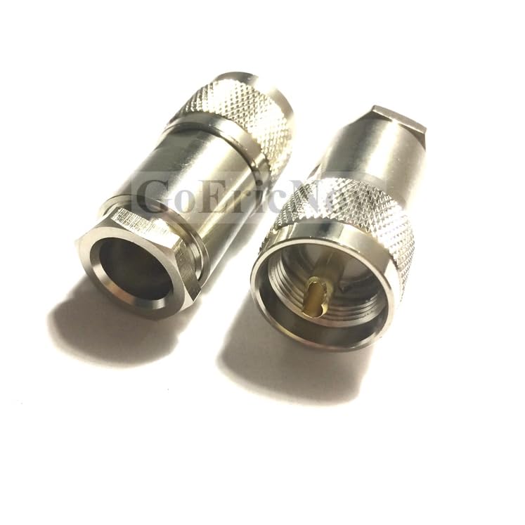 Wiring Connecting Terminals - 5 adet RF koaksiyel 50ohm UHF erkek RG58 RG142 RG223 LMR195 RG400 kablo konektörü fi?