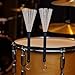 1 Pair Retractable Drum Wire Brushes Drum Stick Brushes for Jazz Folk Rock Band Playing Accessories