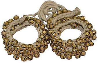 SPEHUB Ghungroo (50 + 50) White Cotton String (1.4 cms) (1.6 CM)