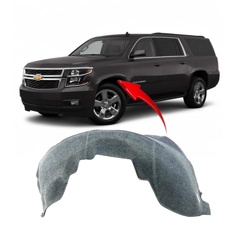 Image of For Chevrolet Suburban /Tahoe 2015-2018 Front Left Fender Liner | Driver Side, Plastic, Ready to Install, OEM 22806316, GM1248268