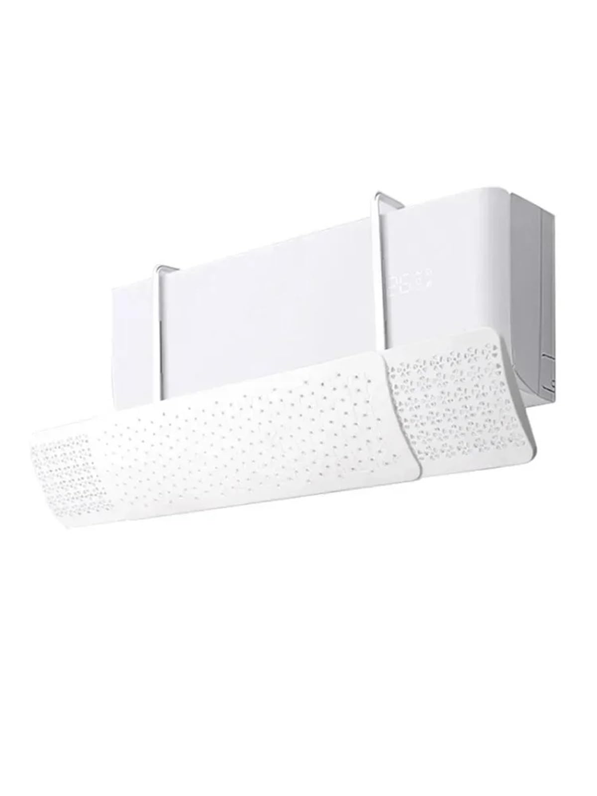 KIFSDLF Retractable Air Conditioner Wind Deflector, Wall-Mounted Windshield, Cold Purification Outlet Baffle For bedroom office