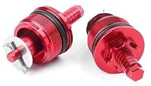 Vuzmode CMX250 Motorrad-Gabelschutz Rot 33mm