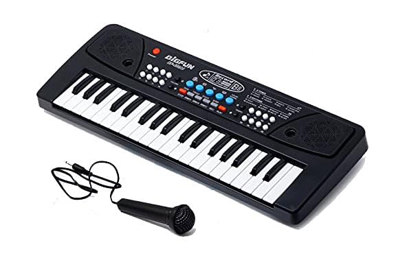 NEEL® Kids Piano with Mic 37 Keys 8 Rhythms 8 Tones 6 Demos Portable Electronic Keyboard Toy Beginners Educational Musical Toys Age 3 to 5 Years Boys Girls Birthday Gift for Kids Instrument Toy (B0D36W7LYG) Amazon Price History, Amazon Price Tracker
