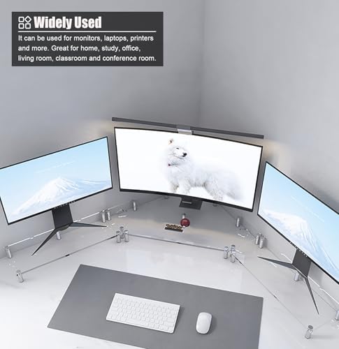 Support d'écran d'angle pour organiser un bureau avec triple écran - 3