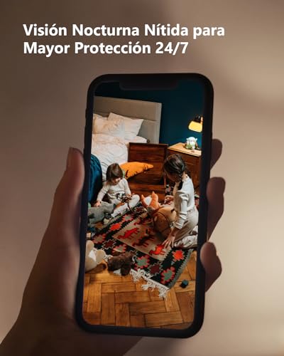 Imou 4MP Cámara Vigilancia WiFi Interior para Mascotas,360° Cámara IP WiFi con Detección de Humano, Visión Nocturna, Audio Bidireccional, Control Remoto, Modo Privacidad,Compatible con Alexa