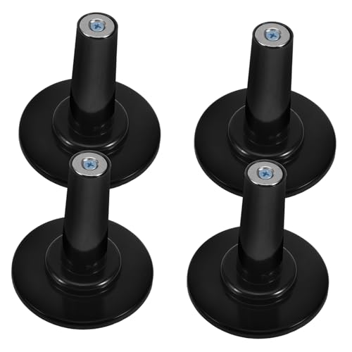 SUNCN 4個 LCD画面修理ツール 画面取り外しサポート スクリーンマグネットベース 液晶画面取り外しツール 液晶テレビ画面の吸盤 スクリーン磁気ベース 画面の傷取り剤 Black -