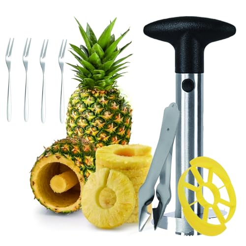 Pineapple Cutter Slicer and Corer Pineapple Corer and Slicer Tool