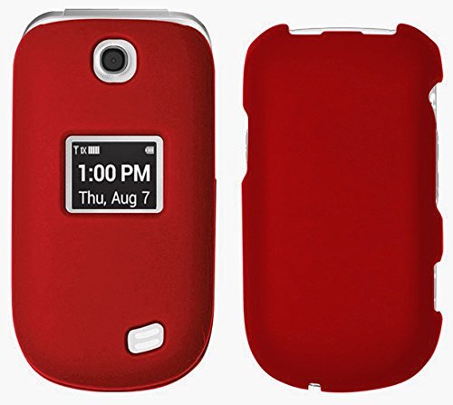 LG Revere-3 CASE Cover, RED Rubberized Hard Shell CASE Cover for VERIZON LG Revere-3 VN170 / US Cellular LG Envoy-3 UN170 LG Revere-3 CASE Cover, RED Rubberized Hard Shell CASE Cover for VERIZON LG Revere-3 VN170 / US Cellular LG Envoy-3 UN170