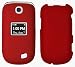 LG REVERE-3 CASE COVER, RED RUBBERIZED HARD SHELL CASE COVER FOR VERIZON LG REVERE-3 VN170 / US CELLULAR LG ENVOY-3 UN170