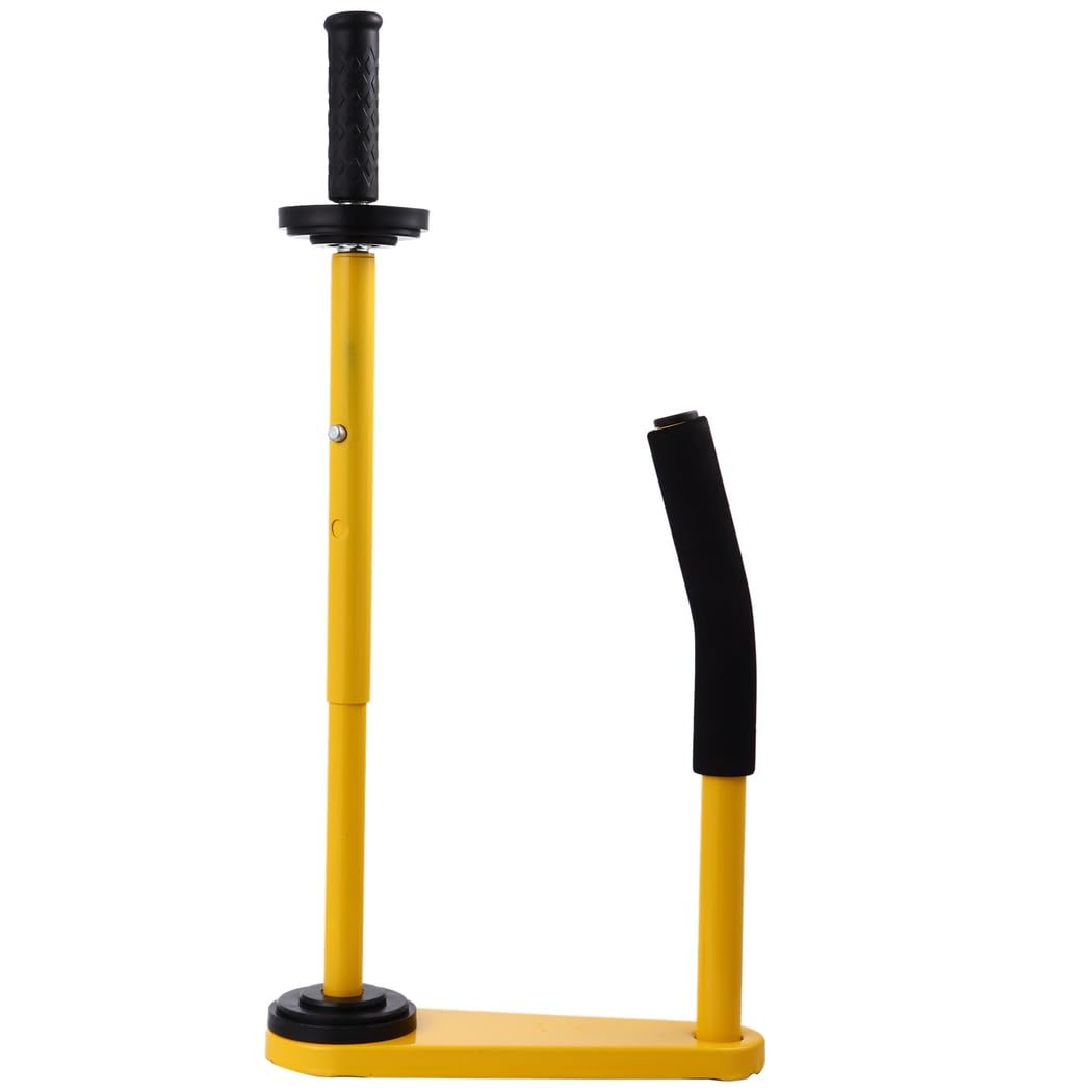 Dozownik folii stretch do rolek 45 cm i 50 cm, teleskopowy dozownik folii termokurczliwej z uchwytem regulacji naprężenia, uchwyt na folię do owijania rdzenia 7,5 cm, maszyna pakująca do pakowania
