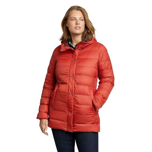 Parka en duvet Eddie Bauer Stratustherm contre le froid manteau femme XL