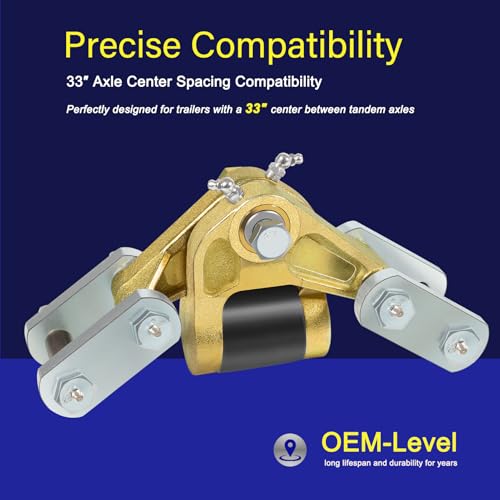 K71-652-00 Tandem Trailer Suspension Kit, 33" Axle Spacing, 6000 lb Axles by Yoursme - Used condition - Image 4