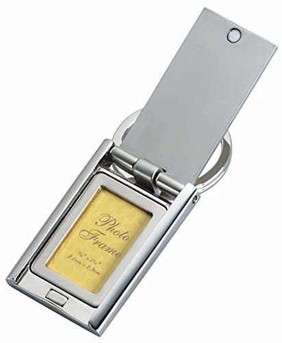 Personalized Rectangular Picture Frame Photo Locket Keychain Custom Engraved Free - Ships From Usa #TOP4