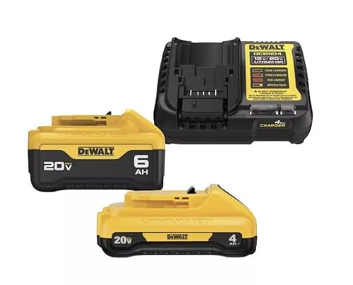 DeWalt DCB246CK 20-Volt Max Lithium-Ion Battery Compact Starter Kit